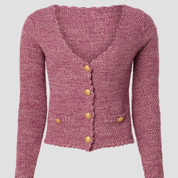 Tweed Knit Cardigan - Picture 5 of 5